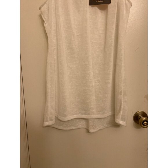 Sleeveless Tank/Tunic Studded Neck/NWT/Large - Picture 3 of 11